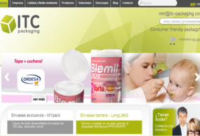 ITC Packaging, asociado de ainia, su portal web
