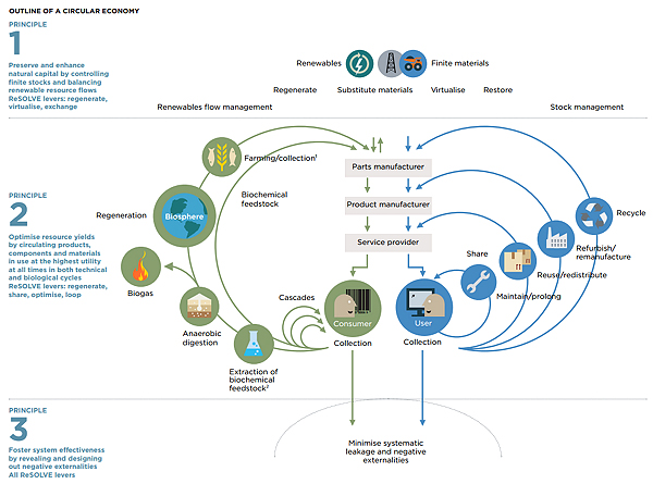 Principios y beneficios de la economía circular