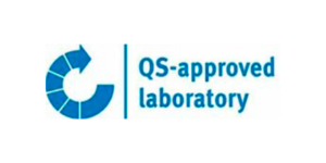 Logo QS approved laboratory landscape