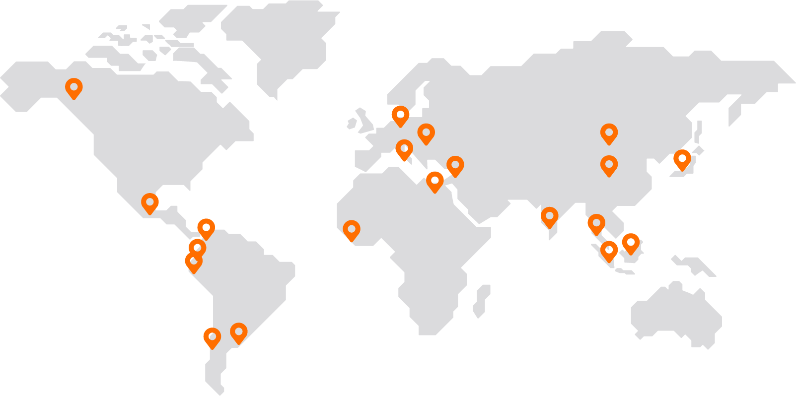 Mapa mundi sedes ainia