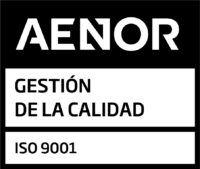 Sello AENOR Gestión de la Calidad ISO 9001